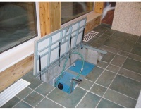 Так выглядит напольный люк АМО 1100п*800 