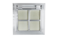 Люк в подвал Периметр 700х900п откидной алюминиевый